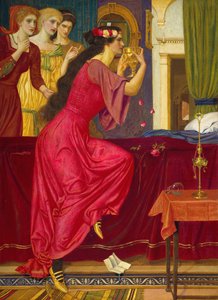 Sigismonda bebiendo el veneno de Joseph Edward Southall