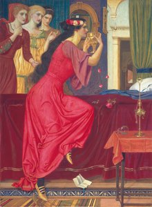 Sigismunda bebiendo el veneno, 1897 de Joseph Edward Southall
