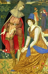 La doncella morena de Joseph Edward Southall