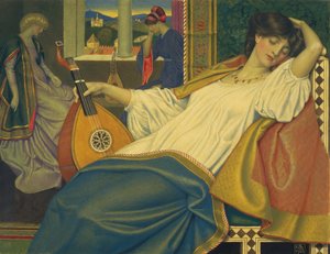 La Bella Durmiente, 1903 de Joseph Edward Southall