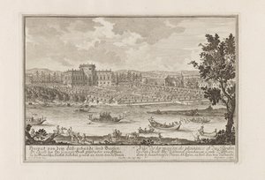 El Palais Althan en Viena, 1719 de Joseph Emanuel Fischer von Erlach