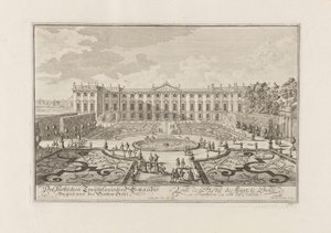 El Palais Trautson en Viena, 1719 de Joseph Emanuel Fischer von Erlach