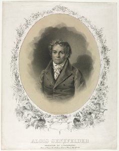 Alois Senefelder, 1871 de Joseph F. Knapp