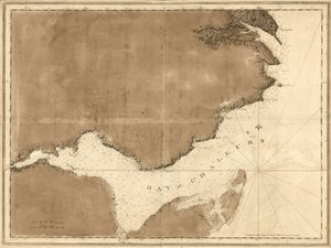 El Atlantic Neptune, publicado para el uso de la Royal Navy de Gran Bretaña, de Joseph F. W. Des Barres