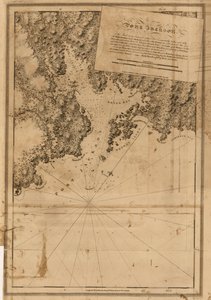 El Atlantic Neptune, publicado para el uso de la Royal Navy de Gran Bretaña, de Joseph F. W. Des Barres