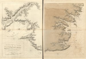 El Atlantic Neptune, publicado para el uso de la Royal Navy de Gran Bretaña, de Joseph F. W. Des Barres