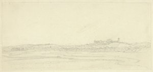 Vista noreste de Lancaster de Joseph Farington