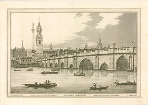 Puente de Londres, 1795 de Joseph Farington