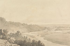 Vista de Taplow y Maidenhead desde Cliveden de Joseph Farington