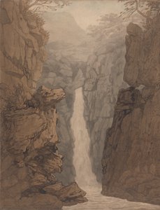 Cascada en el Distrito de los Lagos