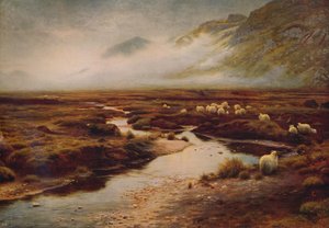 El musgo en Poolewe, 1913, c. 1915 de Joseph Farquharson