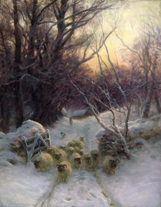 El Sol había cerrado el Día de Invierno de Joseph Farquharson