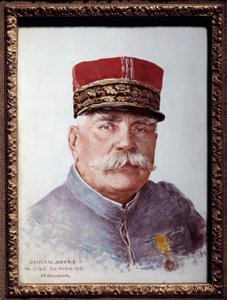 Retrato del General Joffre (1852-1931), mariscal de Francia