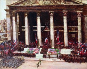 Funeral de estado de Paul Doumer (1857-1932) 12 de mayo de 1932