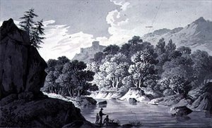 Bocetos de paisajes de Joseph Francis Burrel