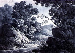 Bocetos de paisajes de Joseph Francis Burrel