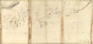 (Costa de Maine desde Moose Cove hasta la bahía de Gouldsboro. LOC 77692978 de Joseph Frederick Barres