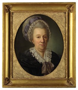 Retrato de la Princesa Yekaterina Ivanovna Cherkasova 1727-1797, nacida Hedvig Elisabeth von Biron, 1781 de Joseph Friedrich August Darbes