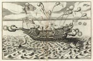 Ilustración de Architectura navalis de J. Furttenbach de Joseph Furttenbach