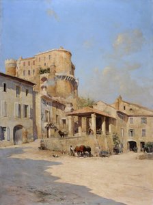 El castillo de Isnard en Suze la Rousse (Suze-la-Rousse)