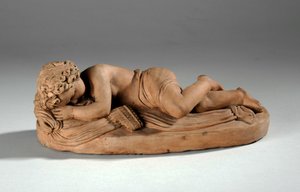 Maqueta para Margaret Gott como una Bebé en el Bosque de Joseph Gott