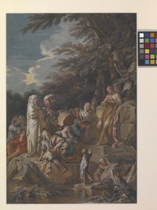 San Juan predicando en el desierto de Joseph Goupy