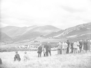 Reunión de agricultores sobre Troutbeck de Joseph Hardman