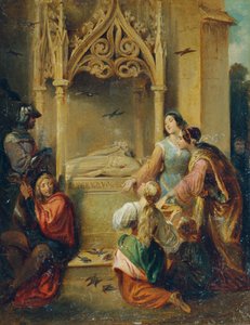 En la tumba de Walther von der Vogelweide de Joseph Hasslwander