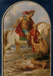 San Martín con el mendigo de Joseph Hasslwander