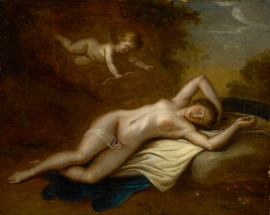 Venus y Cupido de Joseph Hauber