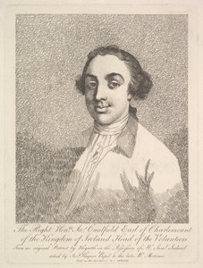 El muy honorable James Caulfield, Conde de Charlemount del Reino de Irlanda, 19 de marzo de 1782 de Joseph Haynes