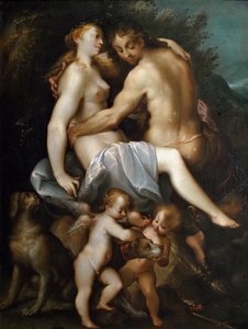 Adonis y Venus de Joseph Heintz