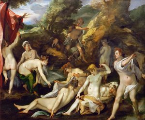 Barroco: Diana y Acteón