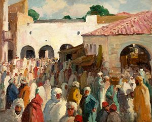 Sidi-bou-Said (Túnez) de Joseph Henry Sharp