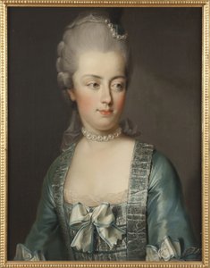 Retrato de la archiduquesa María Antonieta de Austria, reina de los franceses de Joseph Hickel