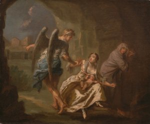El ángel de la misericordia de Joseph Highmore