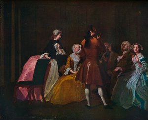 La familia Harlowe, de Clarissa de Samuel Richardson, c1745