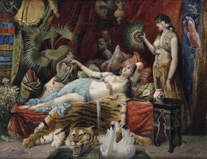 Hora de ocio en el harén de Joseph Himmel