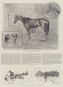 Establos de carreras de Kingsclere de Joseph Holland Tringham