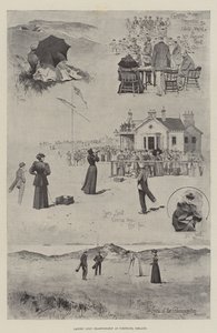 Campeonato de golf femenino en Portrush, Irlanda