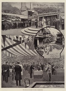 El Duque y la Duquesa de York en Birmingham de Joseph Holland Tringham