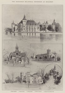 La Exposición Milenaria Húngara en Budapest