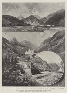 El levantamiento de la frontera india, la expedición al Khyber y el valle de Bazar de Joseph Holland Tringham