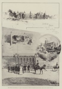 El Príncipe y la Princesa de Gales en la Feria Agrícola del Oeste de Inglaterra en St Albans, 29 de mayo de Joseph Holland Tringham