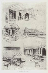 El Lodge Virreinal en Simla de Joseph Holland Tringham