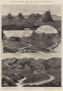 La guerra en Sudáfrica, el campo de operaciones de De Wet de Joseph Holland Tringham