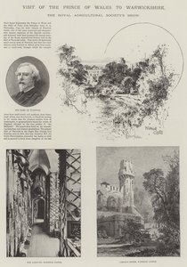 Visita del Príncipe de Gales a Warwickshire de Joseph Holland Tringham