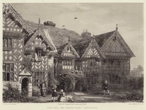Speke Hall, La Fachada del Jardín, Lancashire