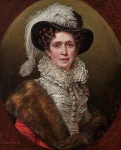 Carolina de Baden 1776-1841, Reina de Baviera, 1823 de Joseph Carl Stieler