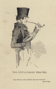 Kenny Meadows: El tejedor de Spitalfields de Joseph Kenny (after) Meadows